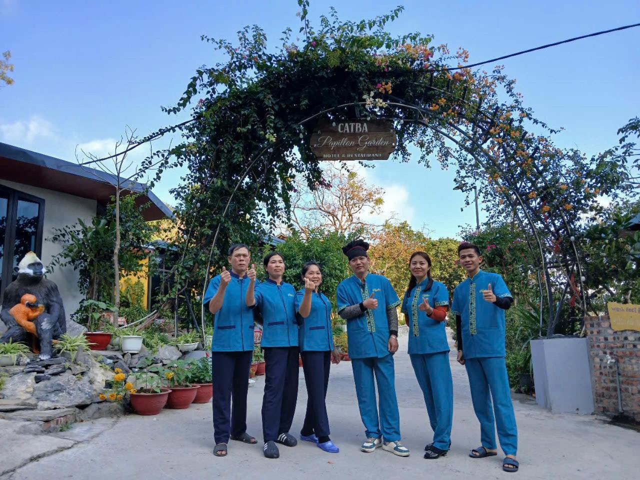 Catba Papillon Garden Bungalows & Resort Hien Hao エクステリア 写真